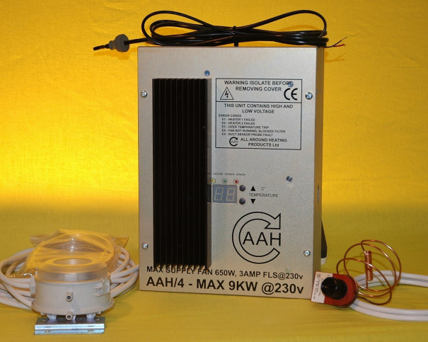 AAH Control Box Range For 1 Phase Heaters - 9kW